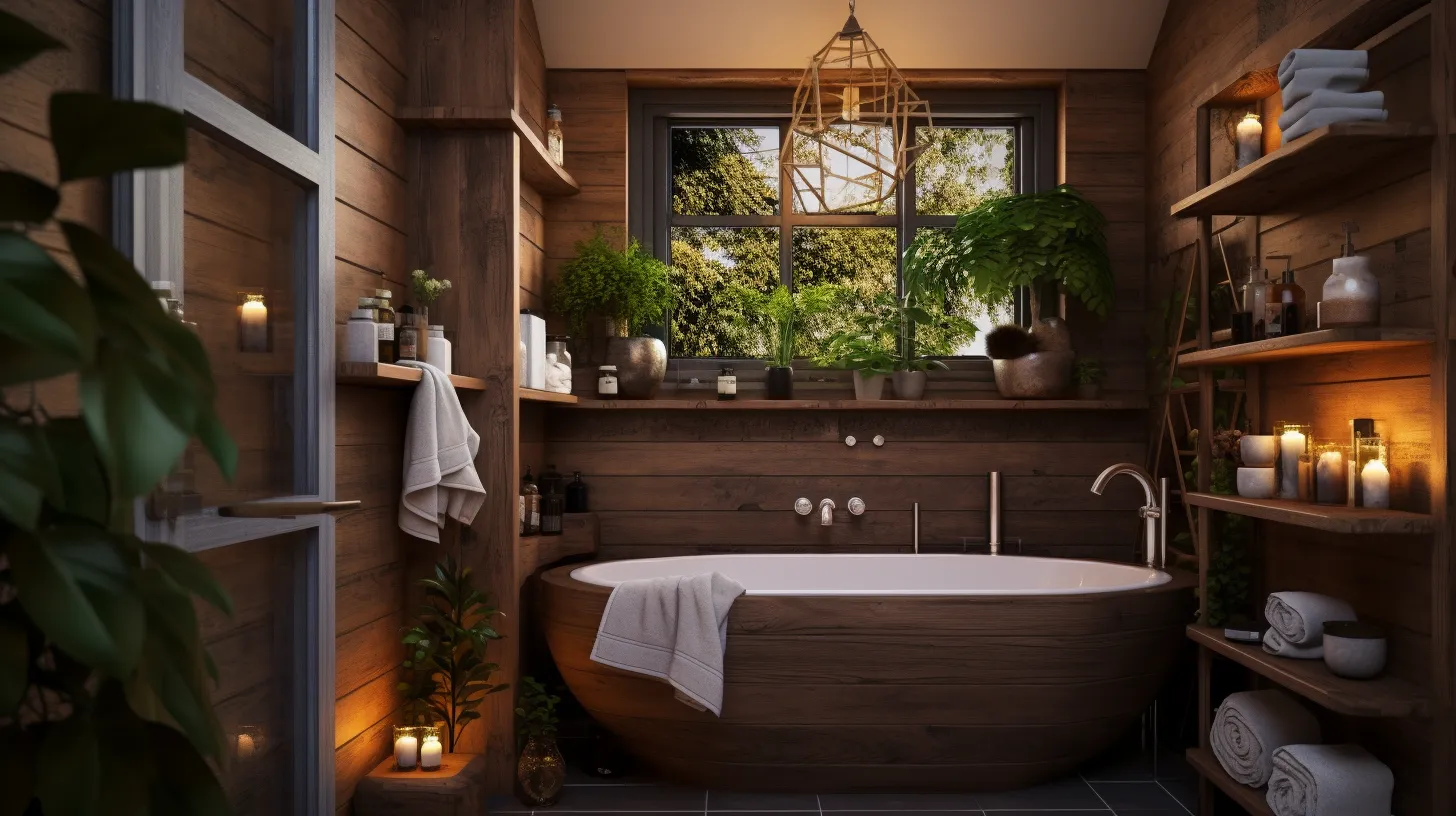 Vinyl doors in bathroom – modern and strong